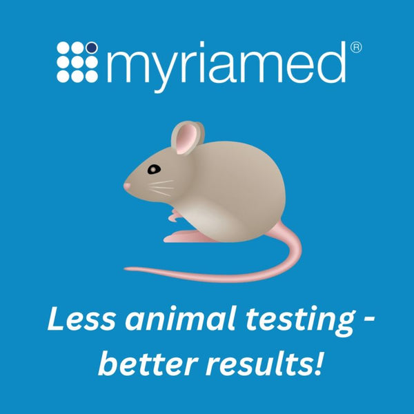 Myriamed - Less anmimal testing - better results !
