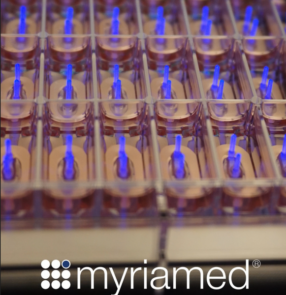 How can Myriameds human 3D organoids help reduce the need for aninal testing in drug discovery?